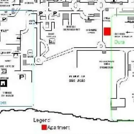 Apartamento Areias Mar Lägenhet *